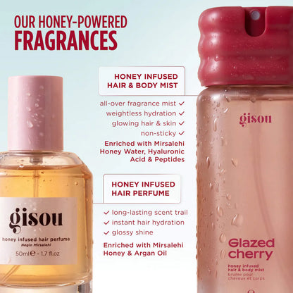 Gisou Glazed Cherry Honey Infused Hair & Body Mist