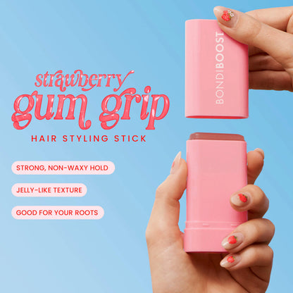 BondiBoost Strawberry Gum Grip for Slick Back Styling