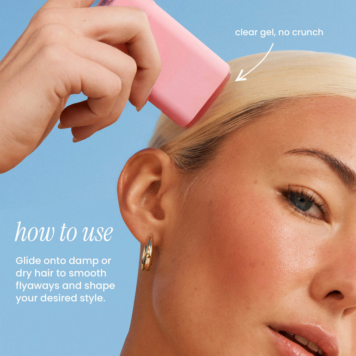 BondiBoost Strawberry Gum Grip for Slick Back Styling