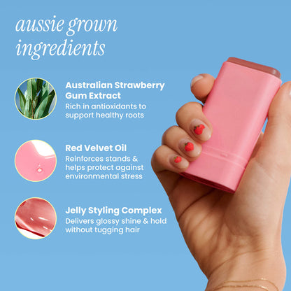 BondiBoost Strawberry Gum Grip for Slick Back Styling