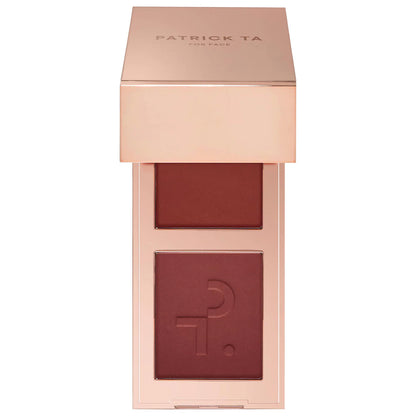 PATRICK TA Mini Major Headlines Double-Take Crème & Powder Blush Duo