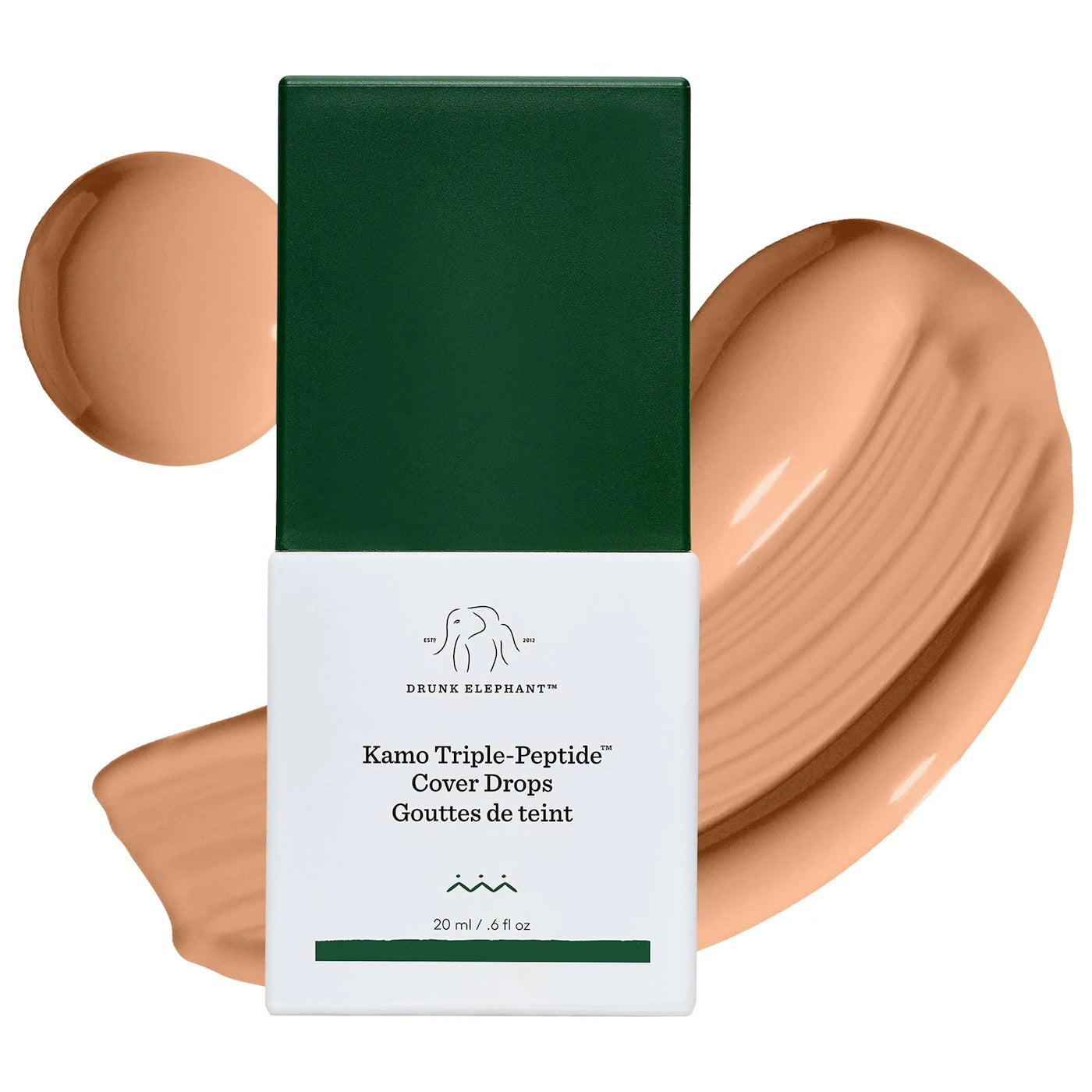 Drunk Elephant Kamo Triple-Peptide Multi-Use Serum Foundation