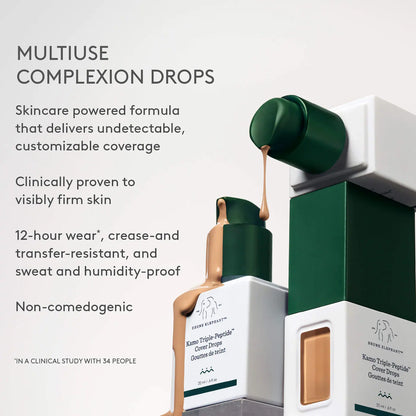 Drunk Elephant Kamo Triple-Peptide Multi-Use Serum Foundation