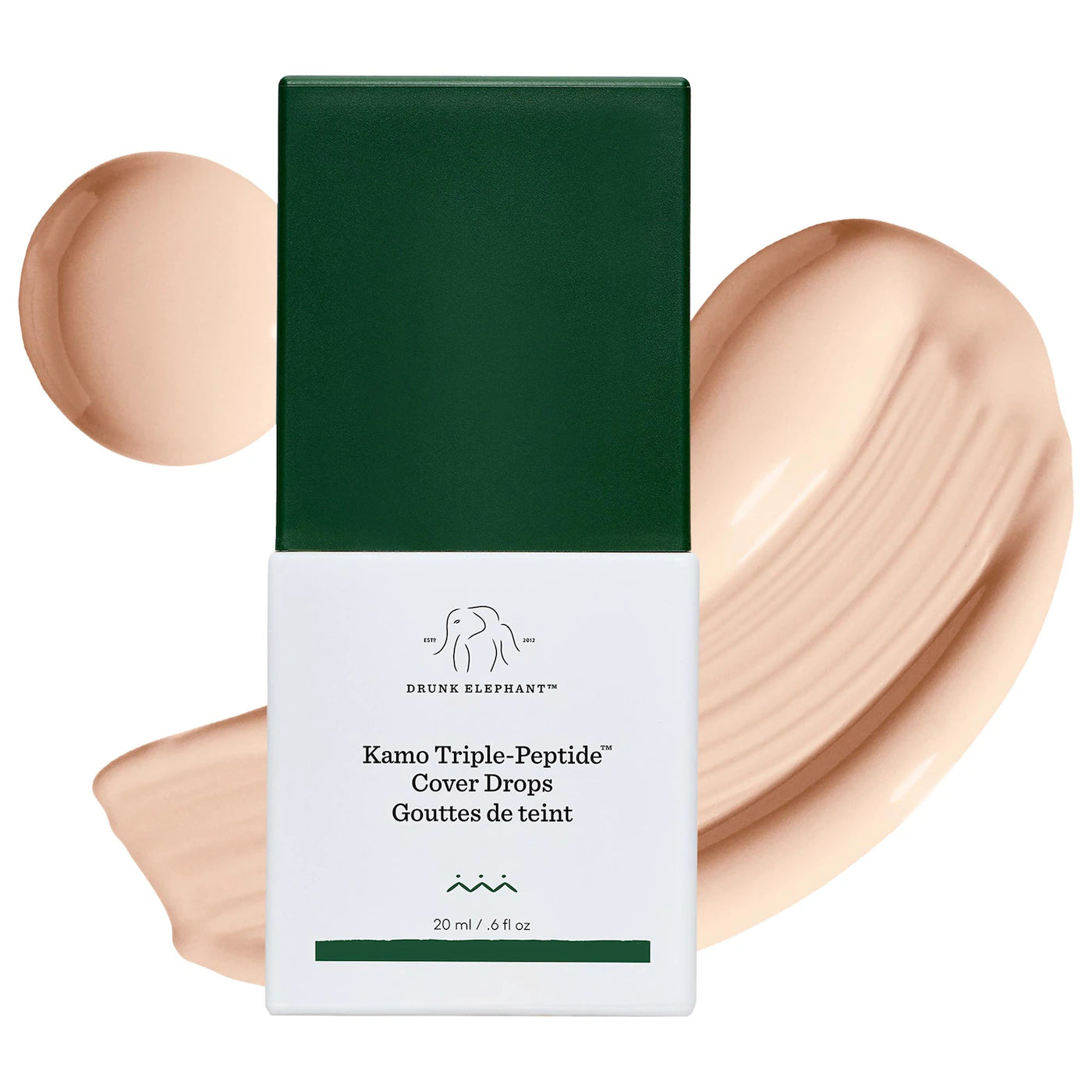 Drunk Elephant Kamo Triple-Peptide Multi-Use Serum Foundation