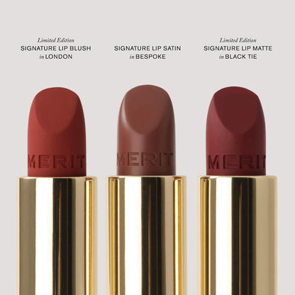 MERIT x Erdem Signature Lip Gift Set
