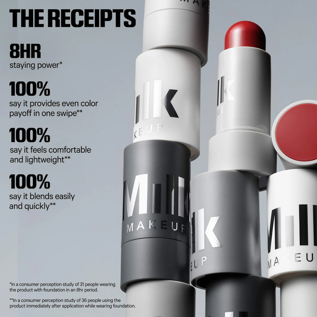 MILK MAKEUP Lip + Cheek Cream Blush Stick