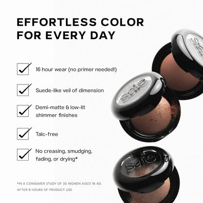 Saie SuperSuede™ Baked Eyeshadow