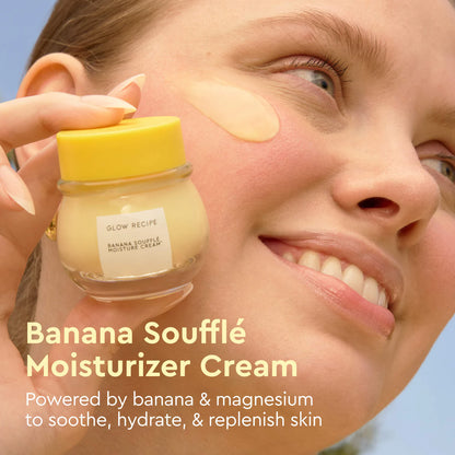 Glow Recipe Banana Moisturizing Cream & Shimmer Lip Treatment Duo