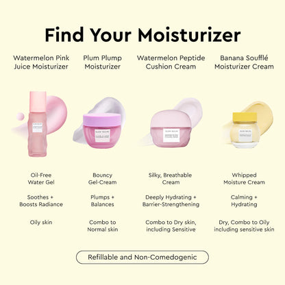 Glow Recipe Banana Moisturizing Cream & Shimmer Lip Treatment Duo