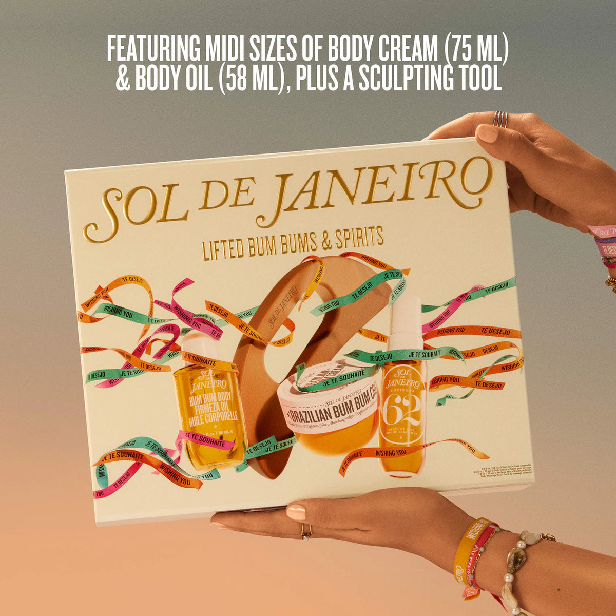 Sol de Janeiro Lifted Bum Bums & Spirits Body Ritual Gift Set