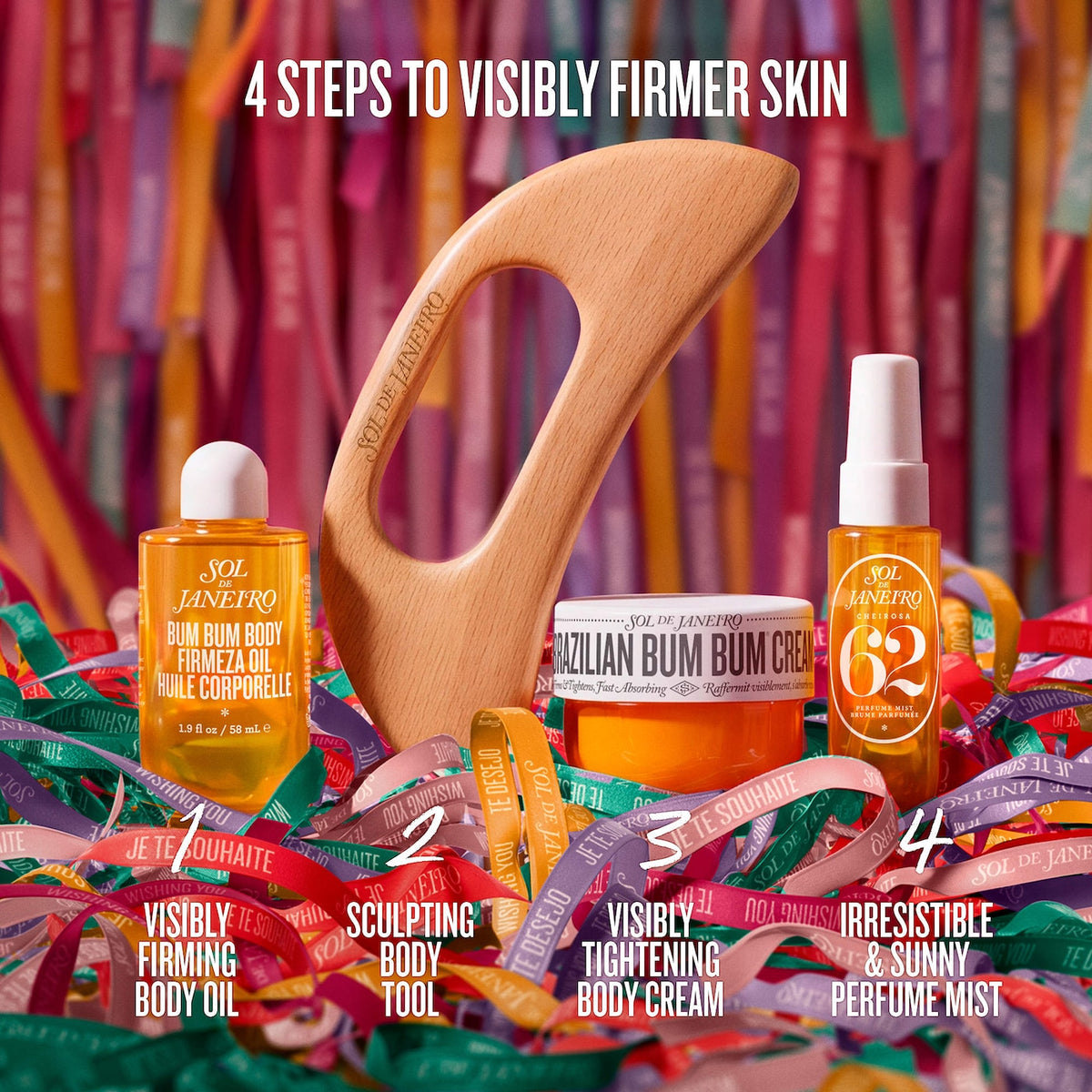 Sol de Janeiro Lifted Bum Bums & Spirits Body Ritual Gift Set