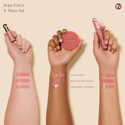 Rare Beauty Hope Faves 4-Piece Makeup Gift Set
