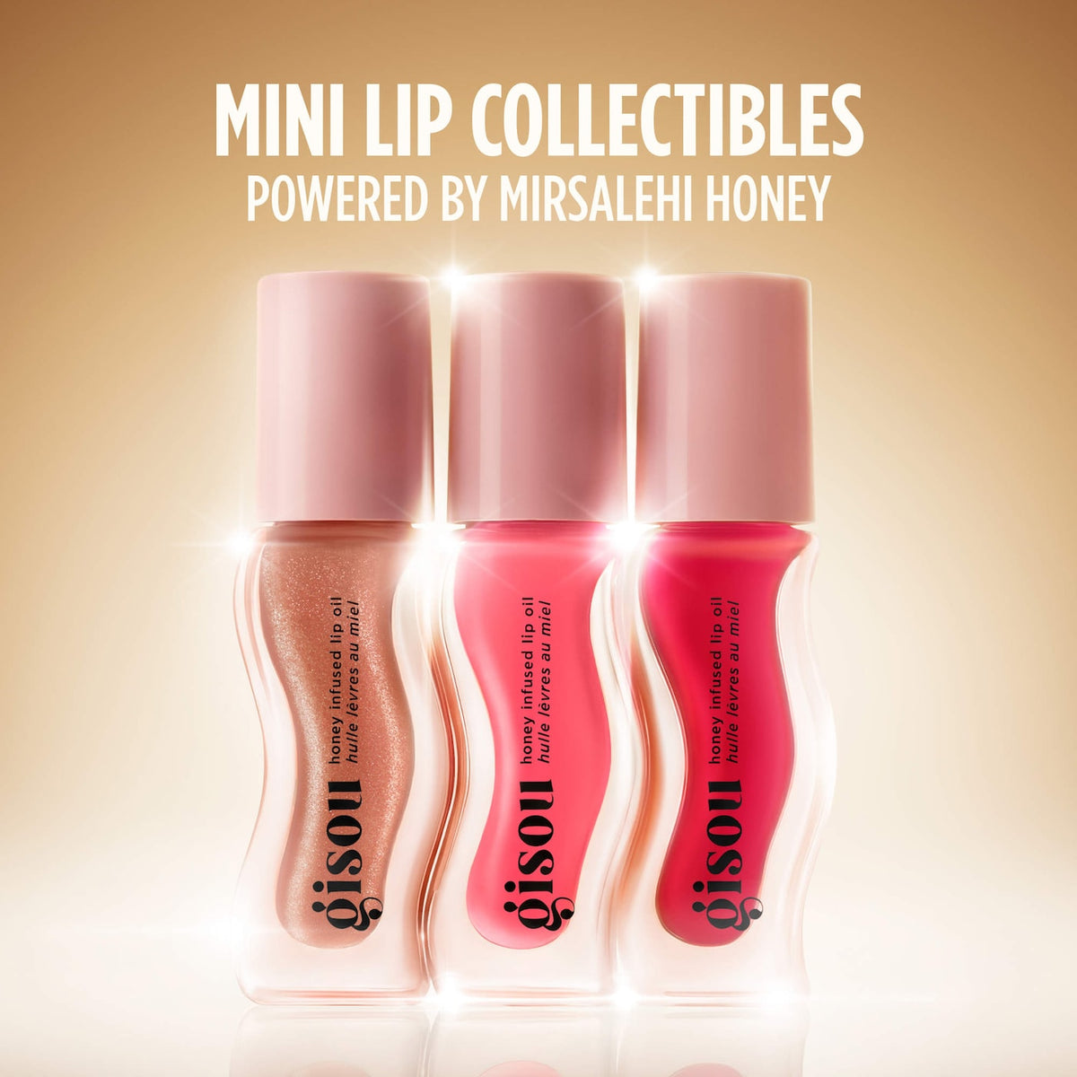 Gisou Mini Lip Trio Set