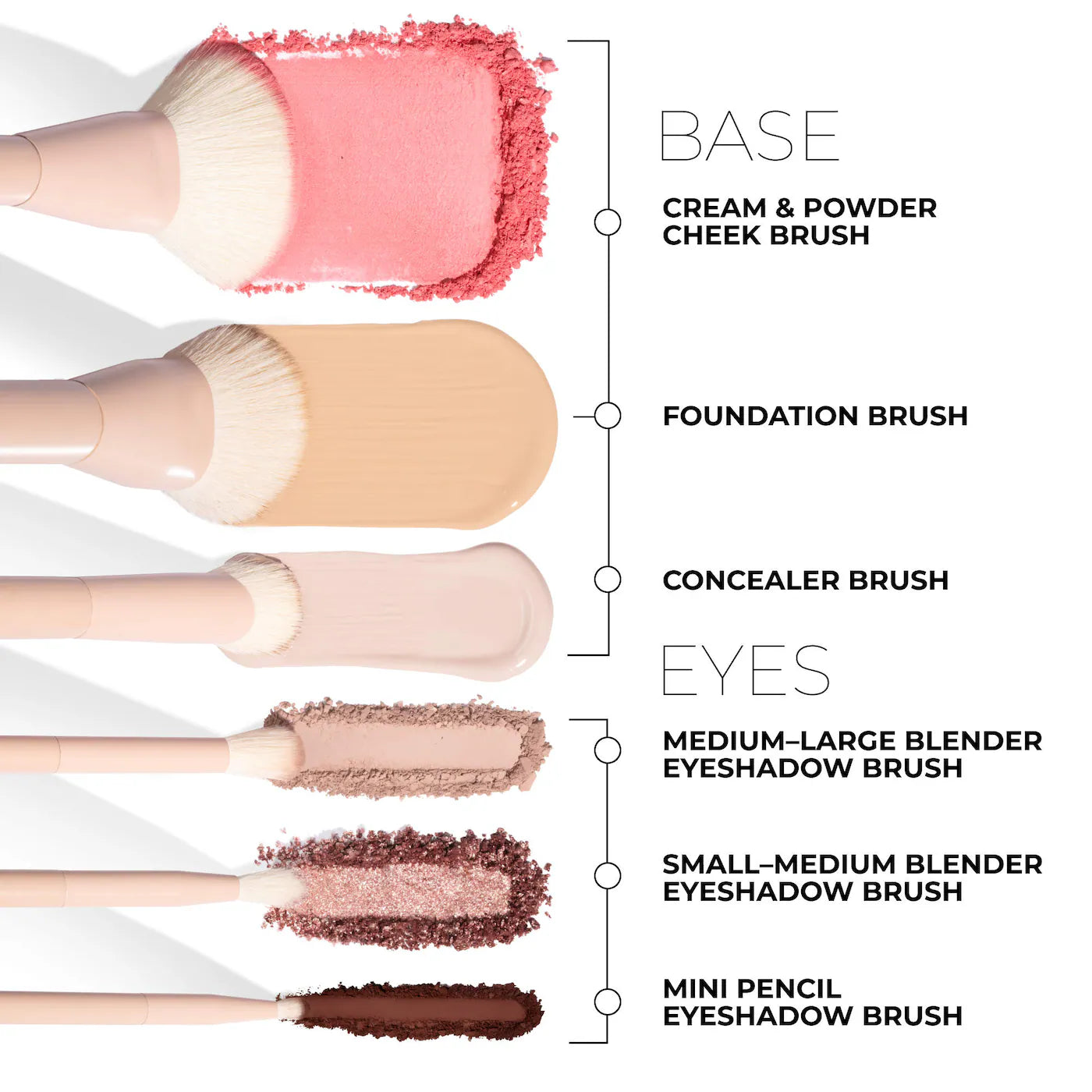 NATASHA DENONA HY-GLAM™ Cosmetic Brush Kit