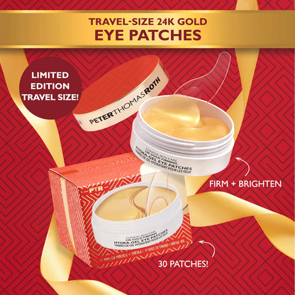 Peter Thomas Roth Travel-Size 24K Gold Firming Hydra-Gel Eye Mask Patches