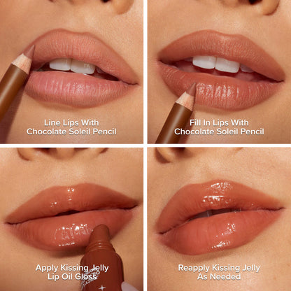Too Faced Chocolate Mousse Lip Liner & Gloss Gift Set