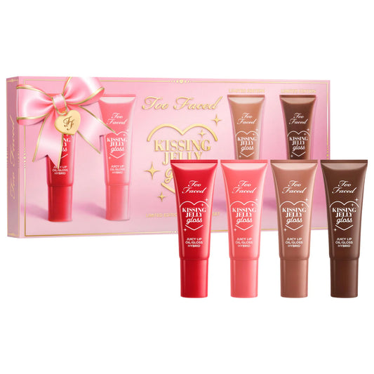 Too Faced Kissing Jelly Lip Oil Gloss Gift Set