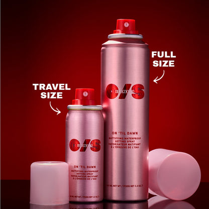 ONE/SIZE On 'Til Dawn Mattifying Waterproof Setting Spray Duo