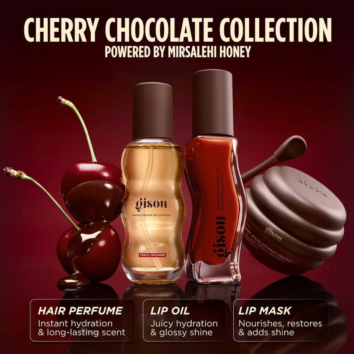 Gisou Honey Glaze Collagen Therapy Lip Mask