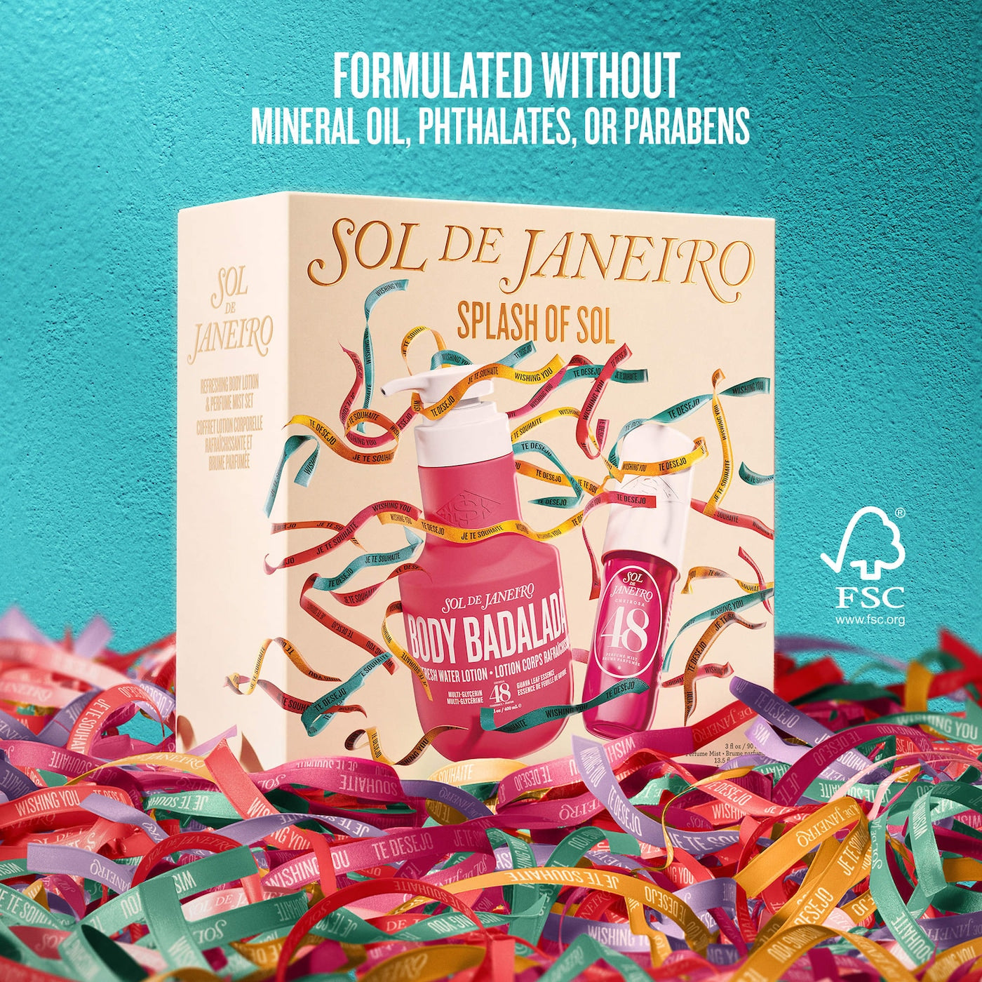 Sol de Janeiro Splash of Sol Refreshing Body Lotion & Body Mist Duo