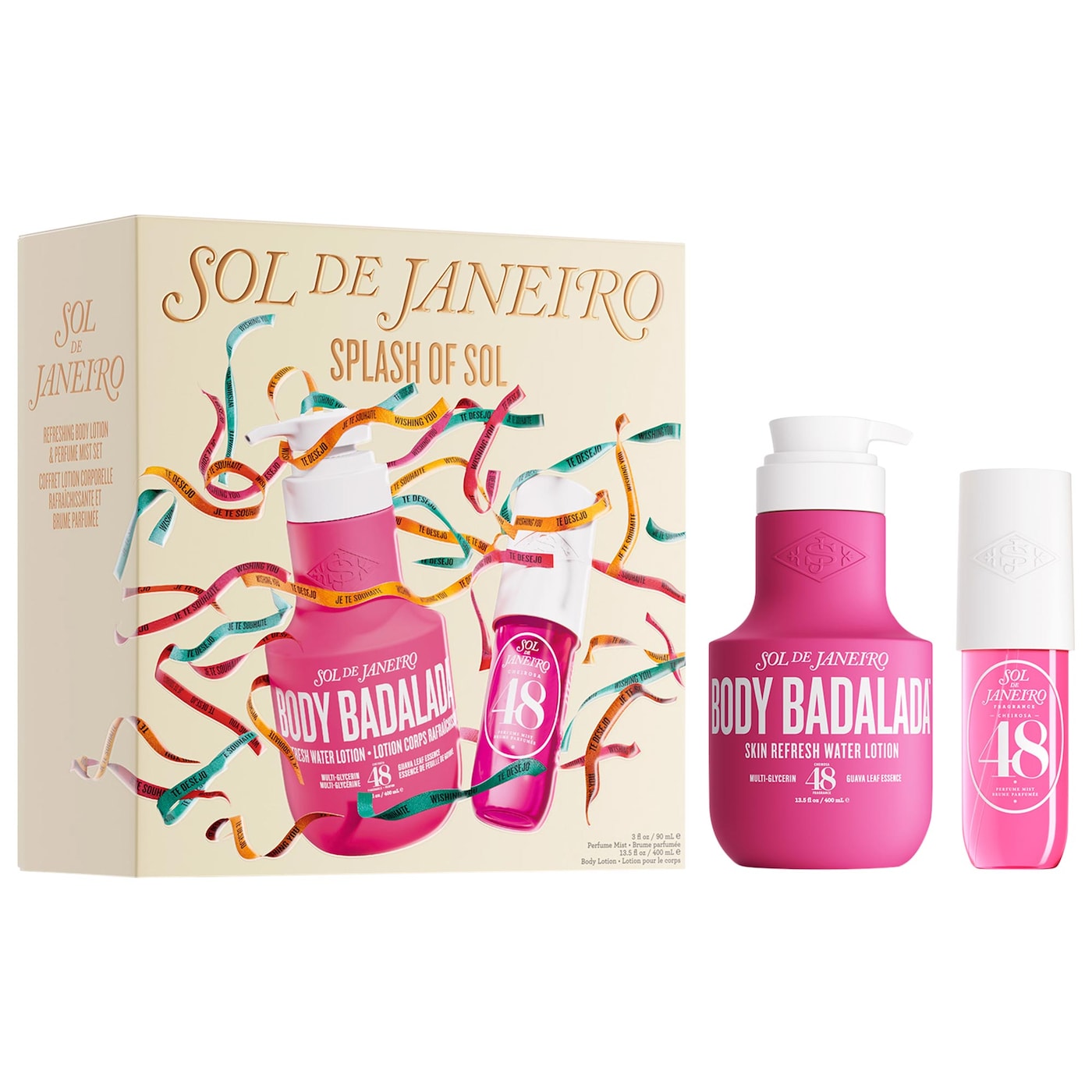 Sol de Janeiro Splash of Sol Refreshing Body Lotion & Body Mist Duo
