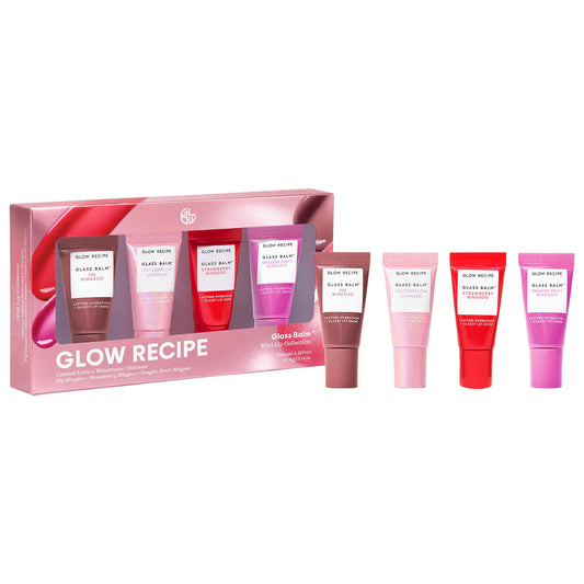 Glow Recipe Glass Balm Mini Lip Balm Collection Gift Set