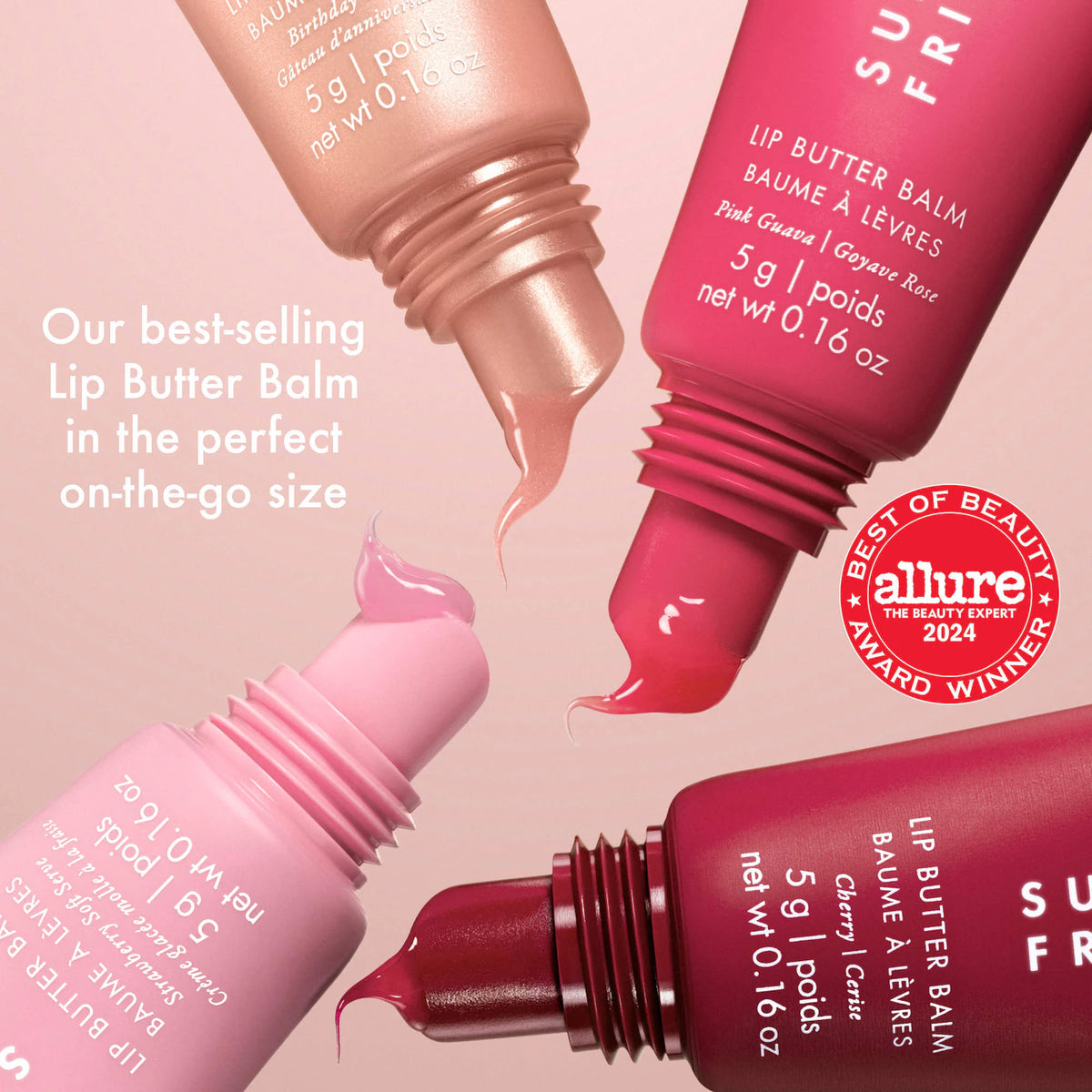 Summer Fridays The Lip Butter Balm Minis - Pink Set