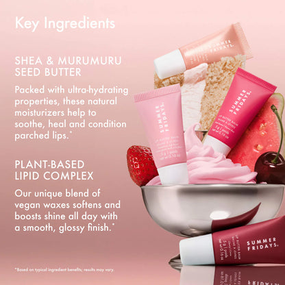 Summer Fridays The Lip Butter Balm Minis - Pink Set