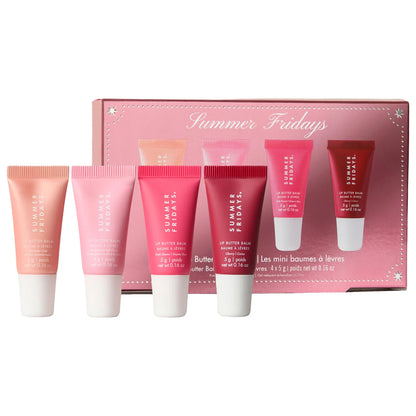 Summer Fridays The Lip Butter Balm Minis - Pink Set