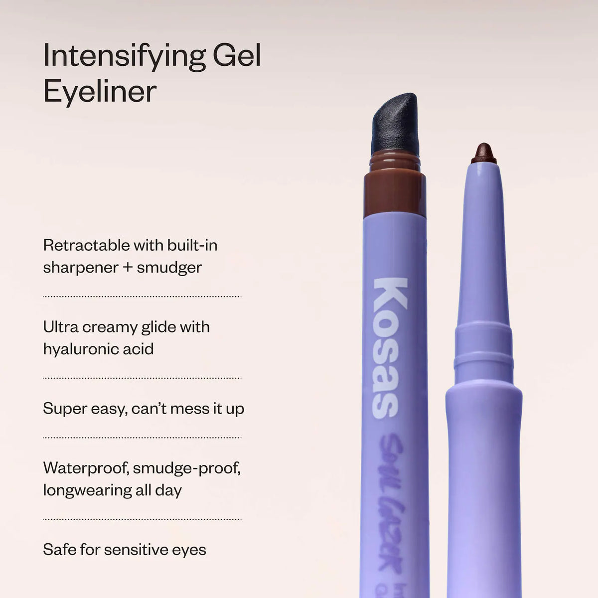 Kosas Soulgazer Eye-intensifying Mascara and Eyeliner Gift Set