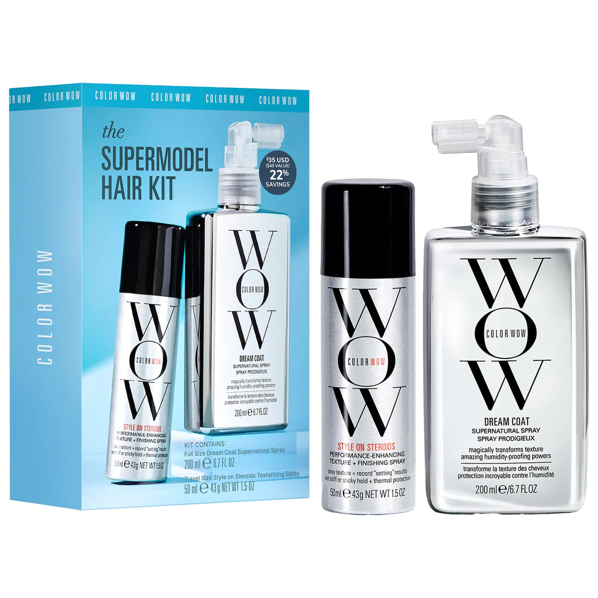 COLOR WOW Dream Coat Treatment Spray Set