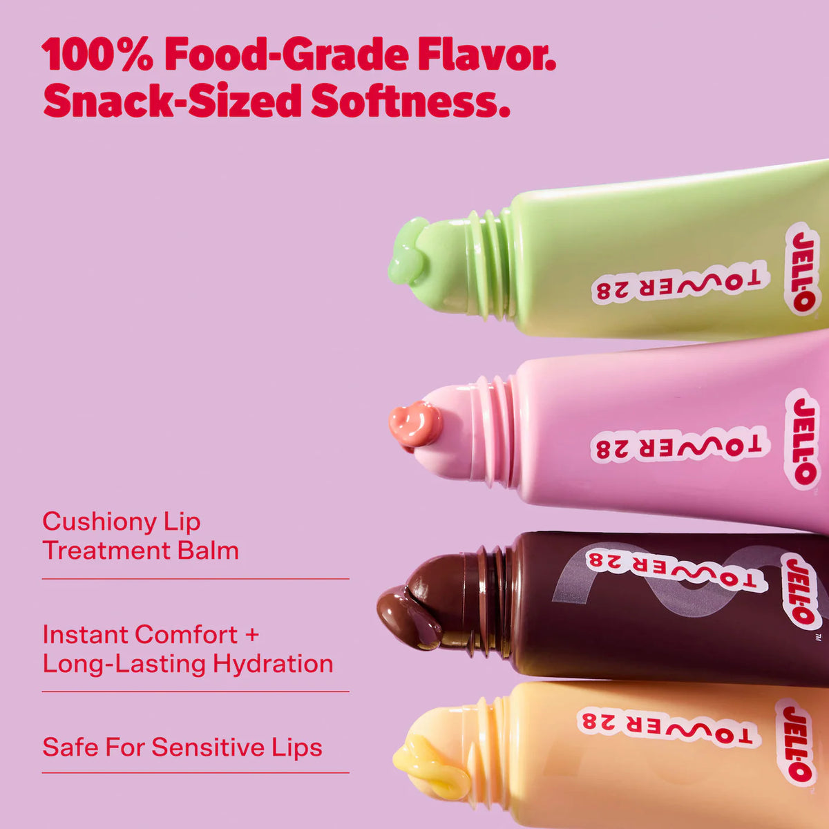 Tower 28 JELL-O™  X TOWER 28 Lil' Pudding Mini Lip Softie Gift Set