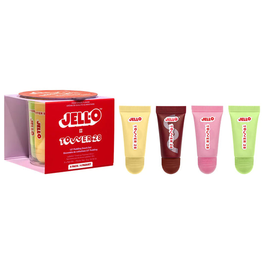 Tower 28 JELL-O™  X TOWER 28 Lil' Pudding Mini Lip Softie Gift Set