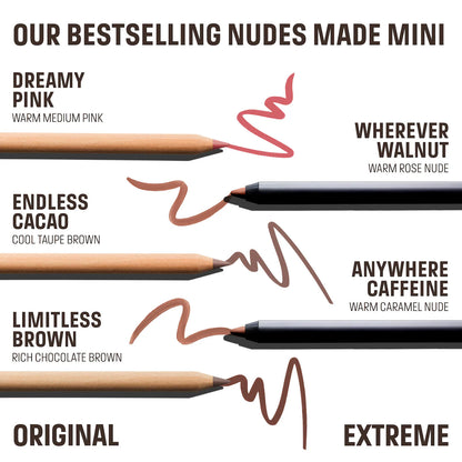 MAKE UP FOR EVER Mini Artist Color Pencil Original & Extreme Long-lasting Lip Liner Set