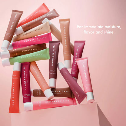 Summer Fridays The Lip Butter Balm Vault Gift Set with 18 Hydrating Flavors