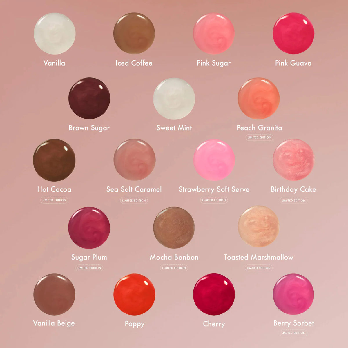 Summer Fridays The Lip Butter Balm Vault Gift Set with 18 Hydrating Flavors