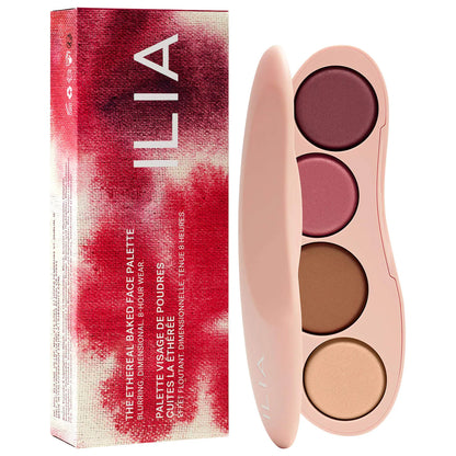ILIA The Ethereal Baked Face Palette - Bronzer, Highlighter & Blush