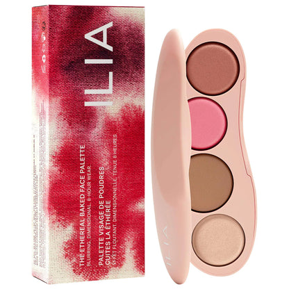 ILIA The Ethereal Baked Face Palette - Bronzer, Highlighter & Blush