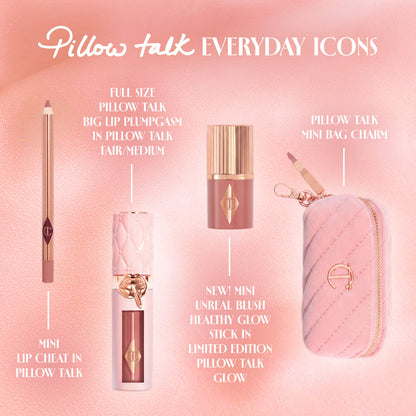 Charlotte Tilbury Pillow Talk Everyday Icons Lip & Cheek Makeup Gift Set