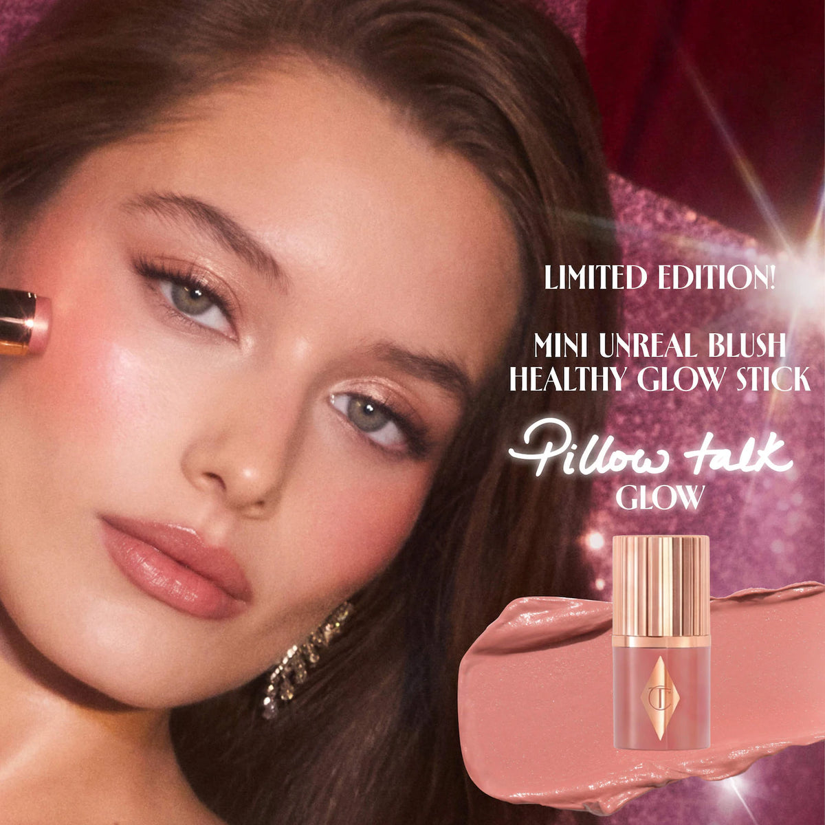 Charlotte Tilbury Pillow Talk Everyday Icons Lip & Cheek Makeup Gift Set