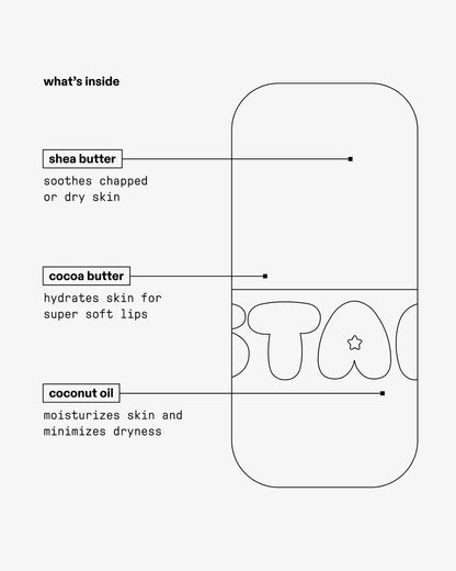 Starface Very Vanilla Lip Balm